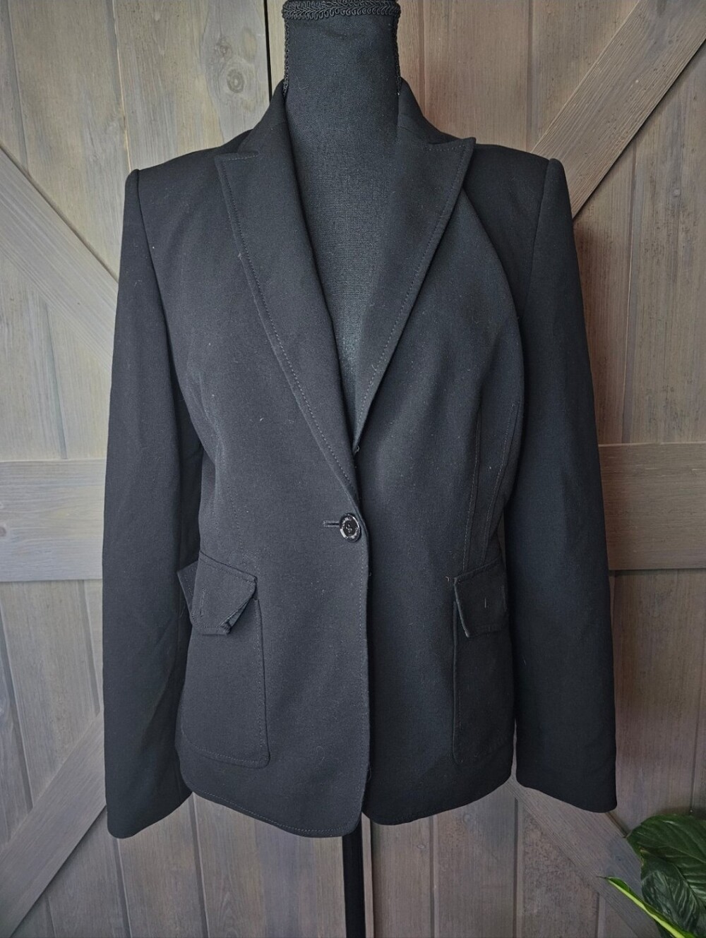 Calvin Kline Black Blazer sz 6